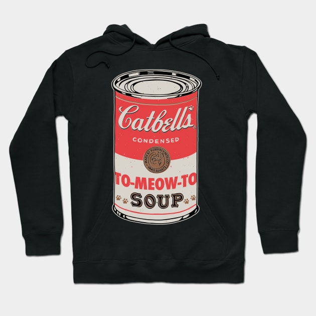 Catbell's To-Meow-To Soup Hoodie by zawitees